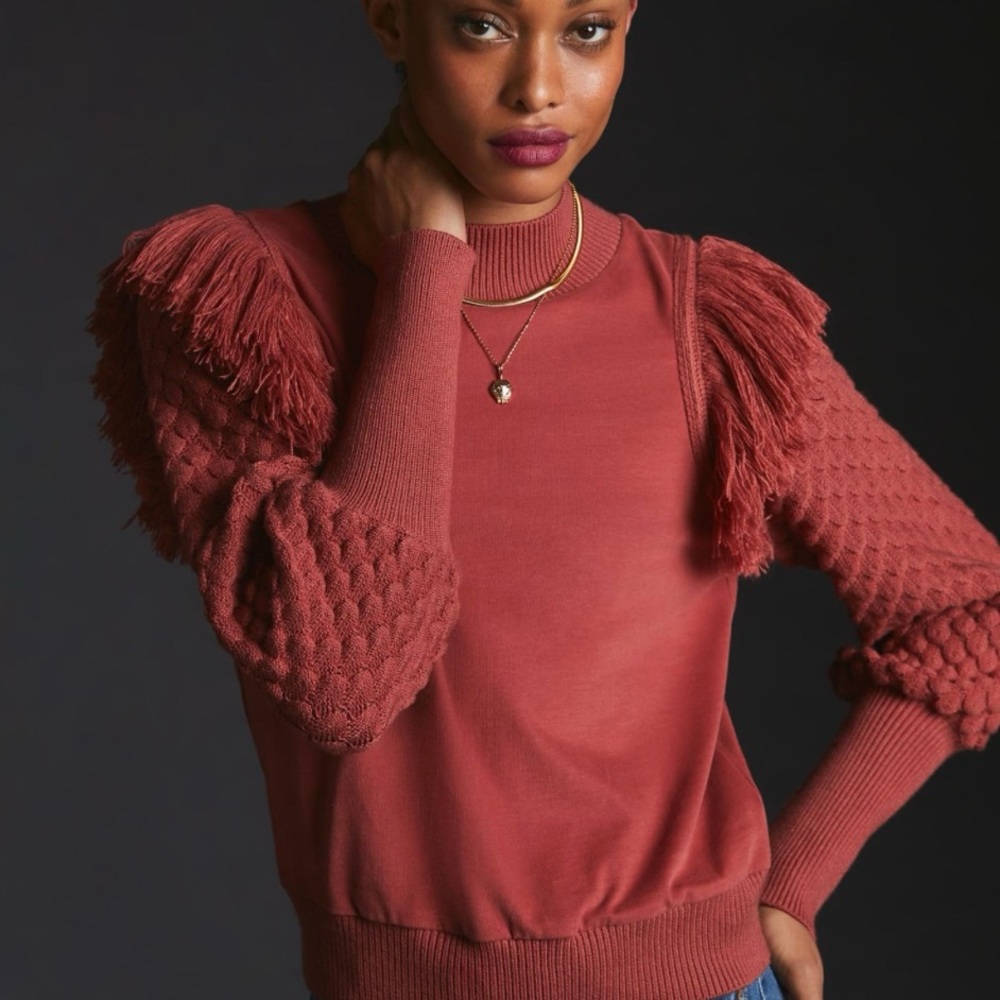 Dolan Fringed Sweater